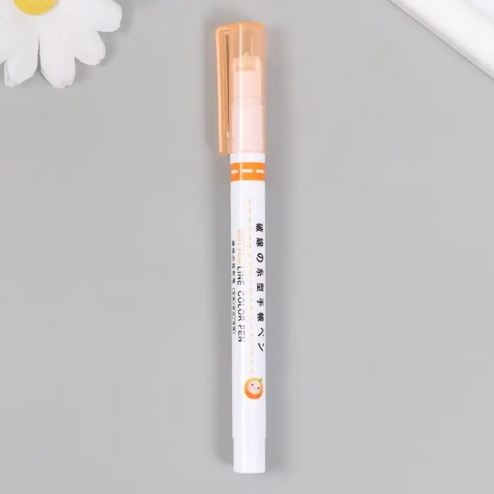 Ручка-печать роликовая для творчества "Пунктирная линия" 13 см