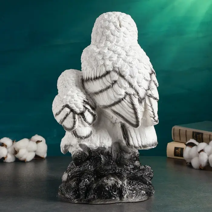 Копилка для денег &laquo;Совы полярные&raquo;, полистоун, 20&times;18&times;36 см