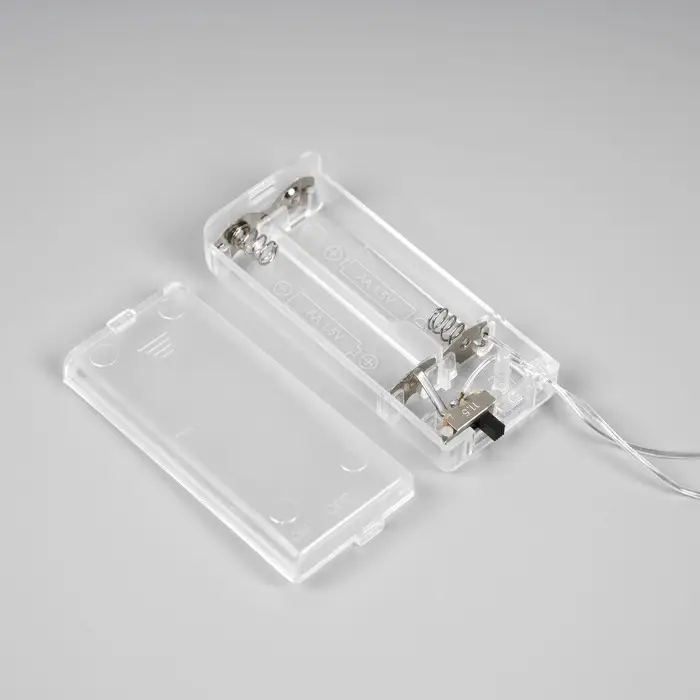 Светодиодная верхушка на ёлку «Звезда белая», 16 см, 10 LED, от батареек ААх2, фиксинг, свечение белое