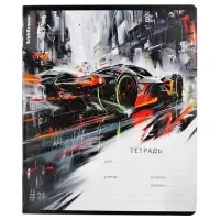 Тетрадь 24 листа в клетку ErichKrause Adrenaline Speed, МИКС