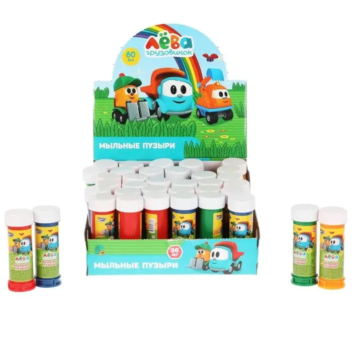 Мыльные пузыри "Грузовичок Лева", 60мл 01030-60ЭД
