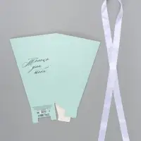 Переноска для цветов на лентах &laquo;Только для тебя&raquo;, 17&times;25&times;9 см