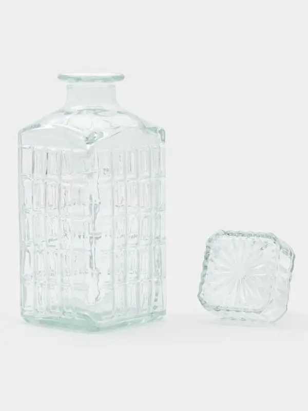 Штоф &laquo;Магнат&raquo;, 900 мл, 9&times;9&times;22.5 см, стекло, прозрачный