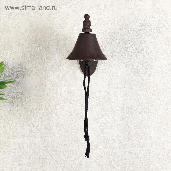 Колокол сувенирный чугун  Колокол сувенирный чугун "Корабельный" 12х16,5х10,5 см