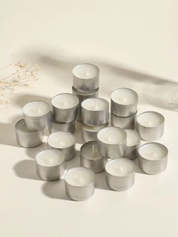 Набор свечей чайных &laquo;Классика&raquo;, 20 шт., время горения 8 ч