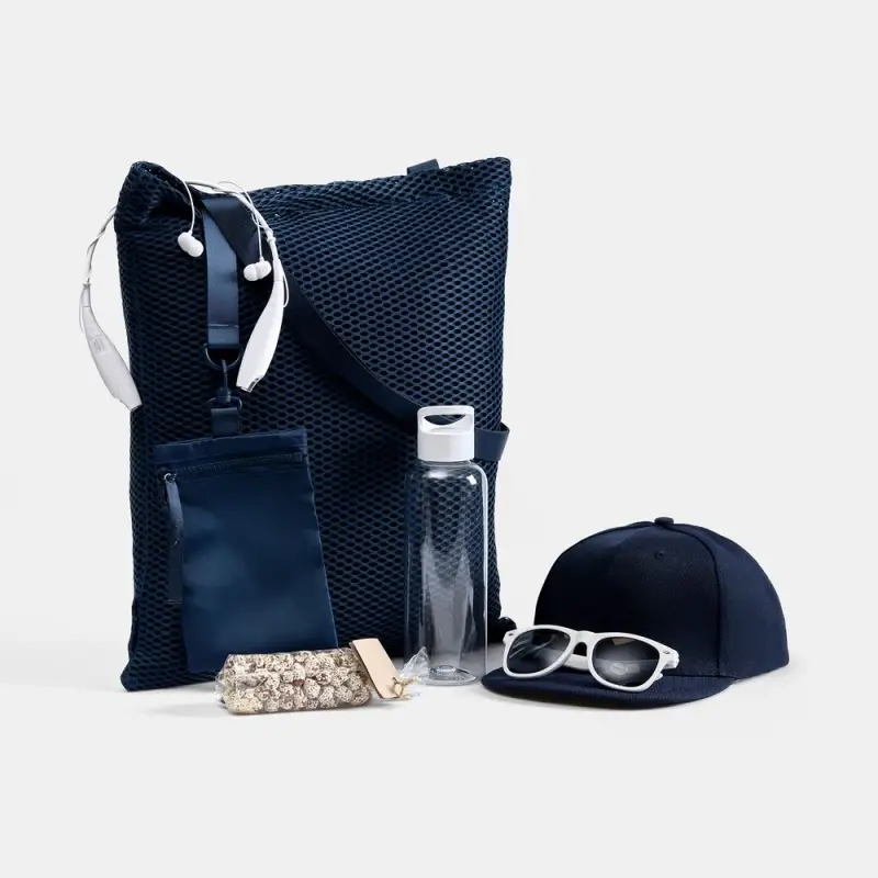 Набор Sommerset, синий с белым