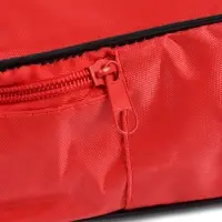 Коньки детские раздвижные BlackAqua, р. 30-33, для фитнеса, с роликовой платформой, красные, чёрные