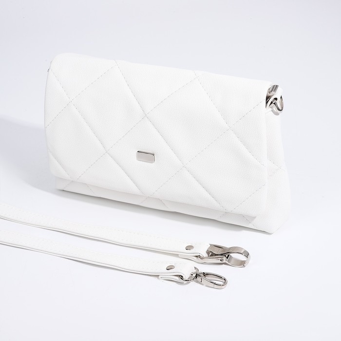 Сумка женская TEXTURA, мессенджер, маленький размер, цвет белый Сумка женская TEXTURA, мессенджер, маленький размер, цвет белый