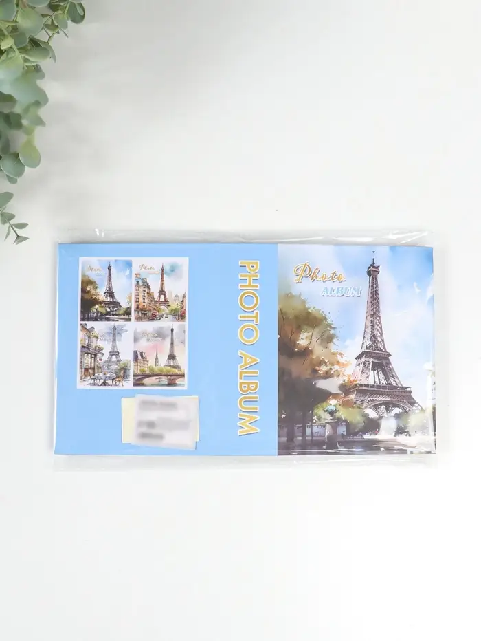 Фотоальбом на 100 фото 10х15 см "Парк у Эйфелевой башни" 4,5х12,5х16,5 см