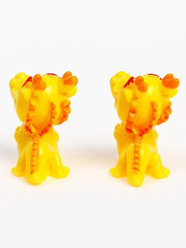 Миниатюра кукольная «Дракон», набор 2 шт., размер 1 шт. — 2,8 × 3,2 см Миниатюра кукольная «Дракон», набор 2 шт., размер 1 шт. — 2,8 × 3,2 см