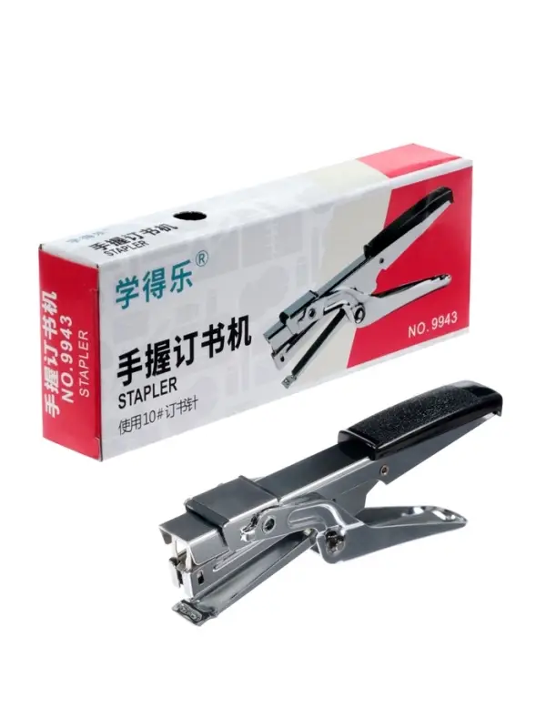 Степлер №10, до 20 листов, стальной