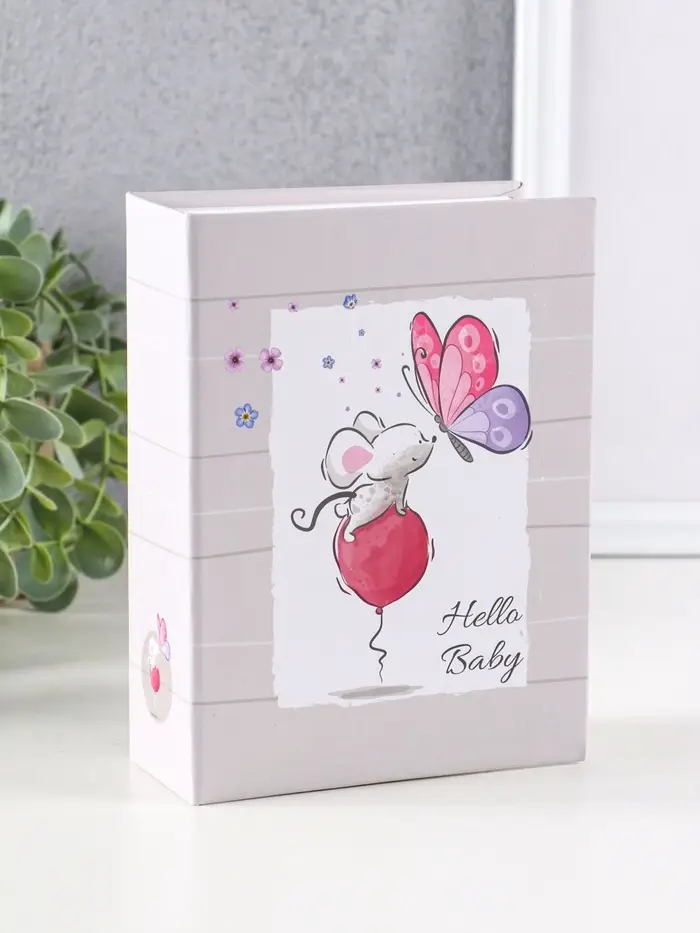 Фотоальбом "Мышонок Пи"  100ф 10X15см, ПП карм.