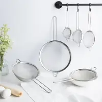 VETTA Сито с ободом и ручкой 16см, нерж.сталь