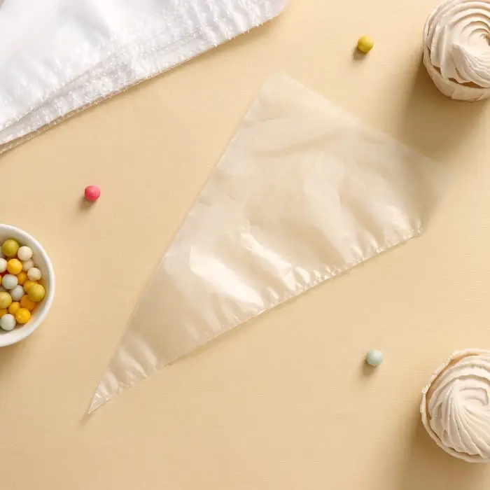 Набор кондитерских одноразовых мешков, 25 шт., 25 см, прозрачный