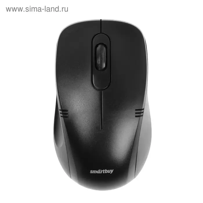 Мышь беспроводная Smartbuy ONE 358AG-K, оптическая, 1200 dpi, USB, от батареек 2xAAA, чёрная