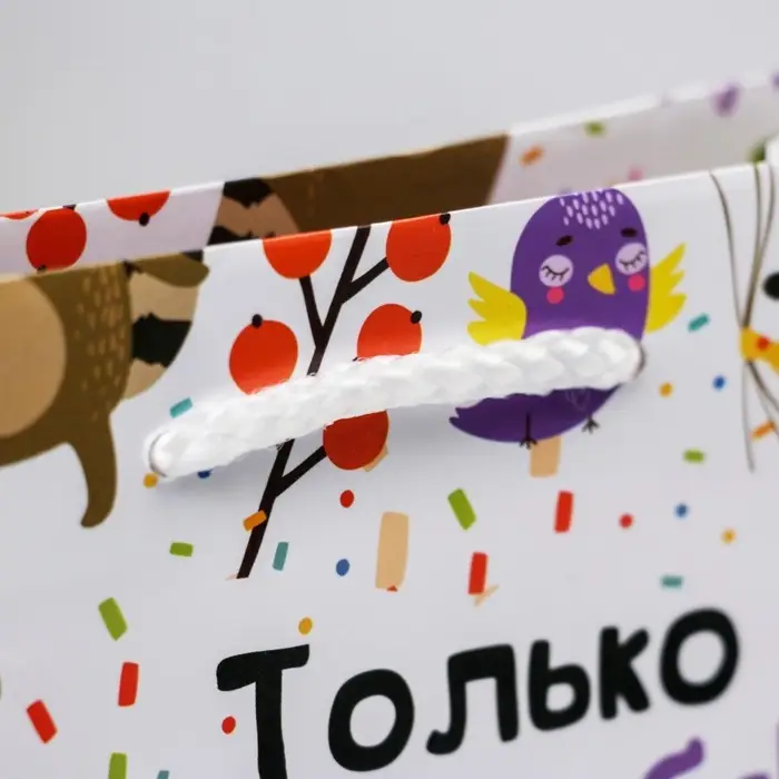 Пакет подарочный ламинированный, упаковка, «Только для тебя », MS 18 х 23 х 8 см
