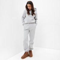 Джоггеры женские MIST Cozy style, серый, размер 44