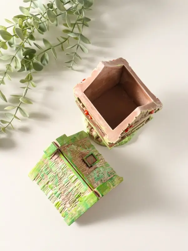 Шкатулка "Избушка на курьих ножках"  18х10х10 см