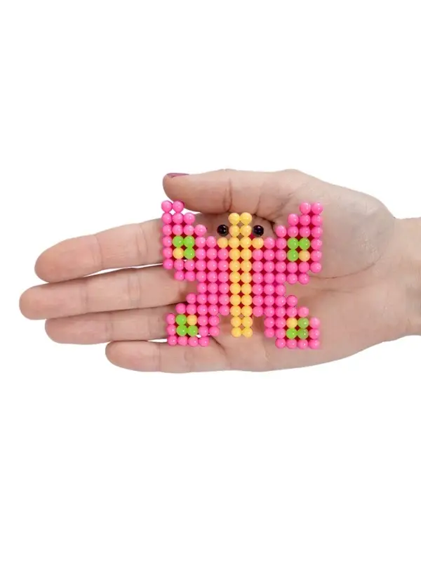 Аквамозаика "Бабочки, сердечки" 4 фигурки