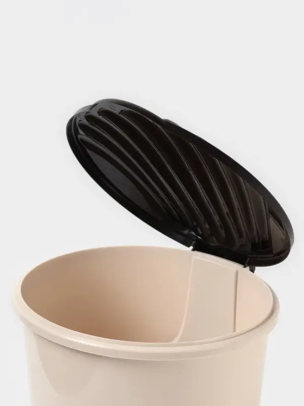 Ведро для мусора, 10 л, с педалью, МИКС