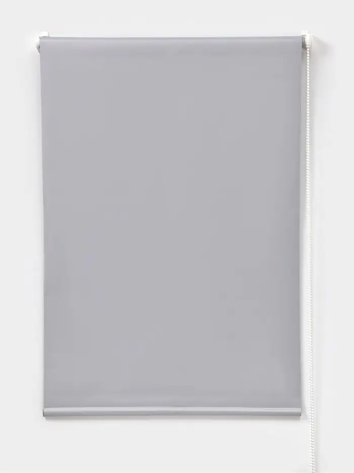 Штора рулонная 60&times;160 см &laquo;Блэкаут&raquo;, по полотну 57&times;160 см, серая