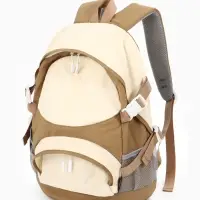 Рюкзак, 1 отделение, 4 кармана, 30&times;14&times;43 см, бежевый