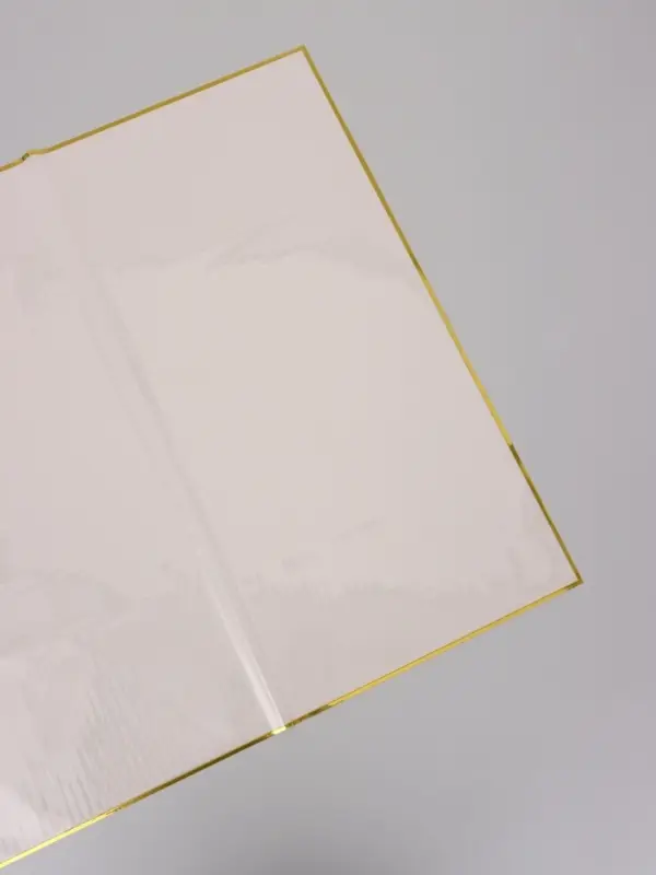 Пленка для цветов, "Кайма с тиснением", пудра, 57х57 см