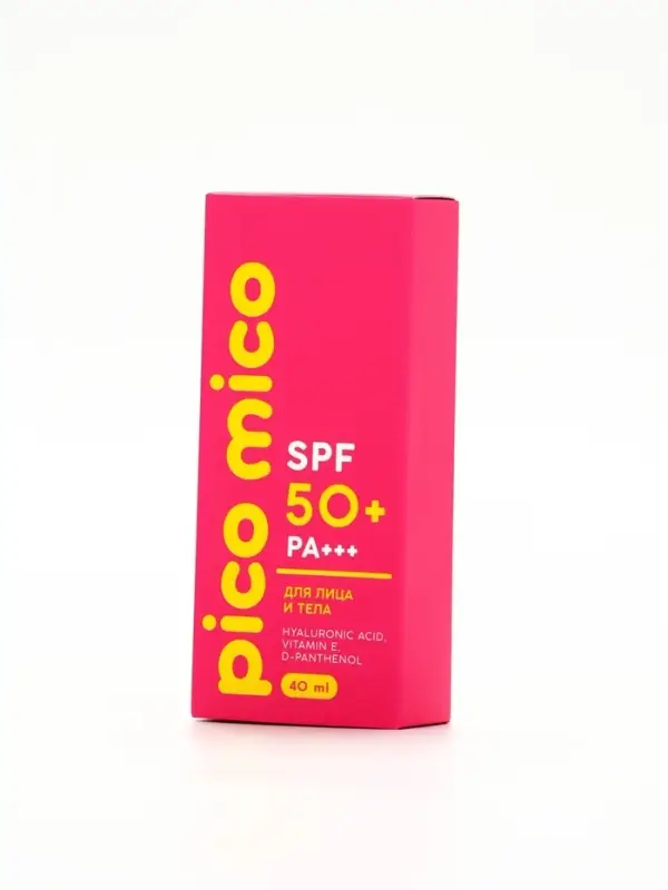 Крем солнцезащитный для лица и тела, SPF 50, 40 мл, PICO MICO