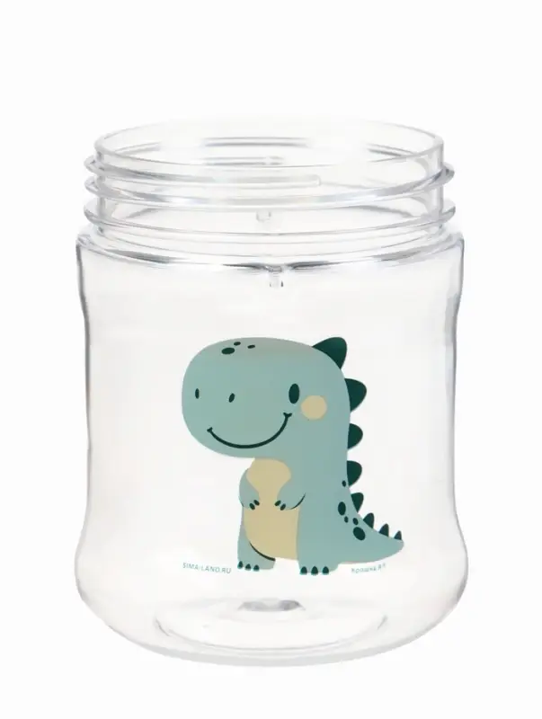 Поильник - непроливайка детский Крошка Я с силиконовой трубочкой и грузиком, от 9 мес., 250 мл., с ручками, бирюзовый