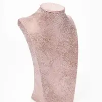 Бюст для украшений QF, 14.5&times;9&times;24.5, h=24.5 см, розовый