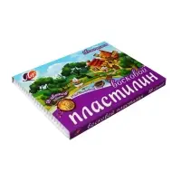 Пластилин мягкий (восковой) &laquo;Луч. Фантазия&raquo;, 18 цветов, 270 г, со стеком, МИКС