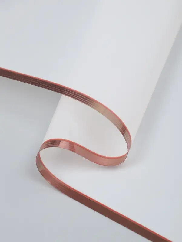 Плёнка для цветов &laquo;Кайма с тиснением&raquo;, белая, 57&times;57&plusmn;2 см