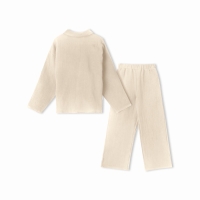 Пижама детская KAFTAN "Муслин", р.32 (110-116см), молочный