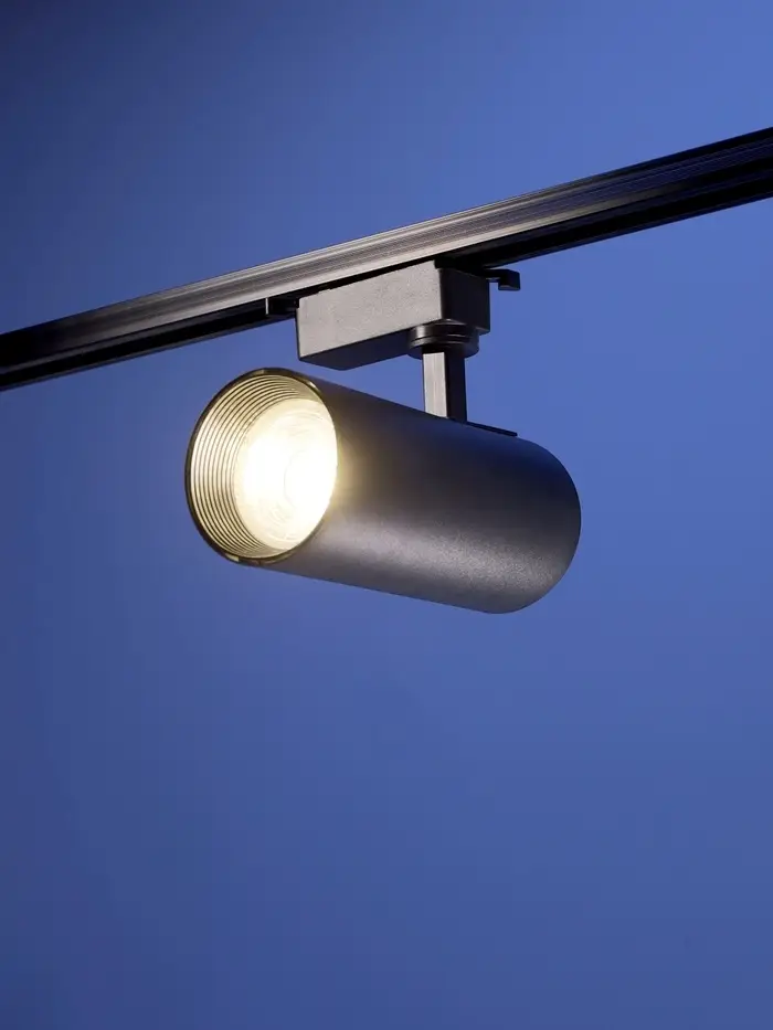Трековый светильник Luazon lighting, LTL-012, 30 Вт, 2100 Лм, 4000 K, чёрный, свечение нейтральное белое