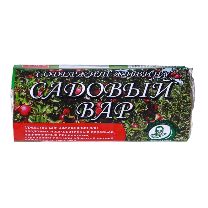 Средство для заживления повреждений деревьев Садовый вар 150 г Средство для заживления повреждений деревьев Садовый вар 150 г