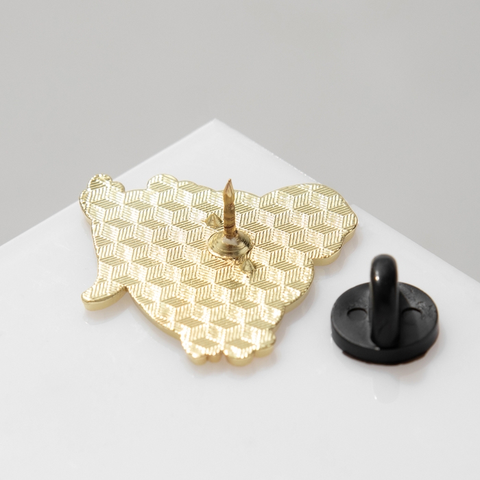 Новый год! Символ года 2025! Значок «Змейка» цветочная, в золоте Новый год! Символ года 2025! Значок «Змейка» цветочная, в золоте