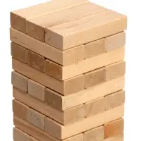 Падающая башня дженга Время игры, 54 бруска, 27&times;7.5 см