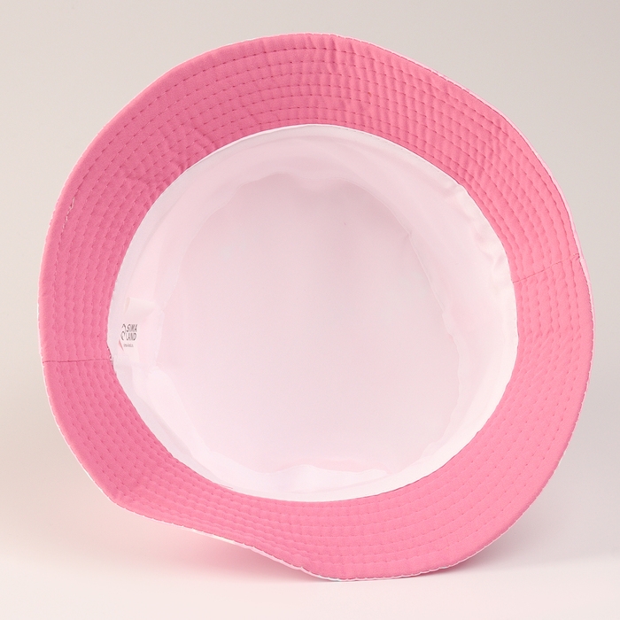 Панама детская для девочки Overhat, цвет розовый, р-р 54 Панама детская для девочки Overhat, цвет розовый, р-р 54