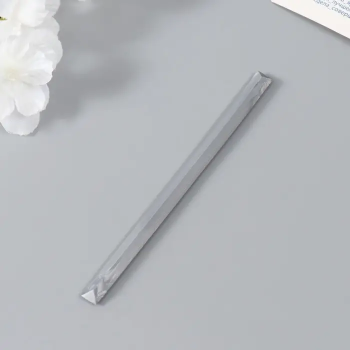 Сургуч для печати стержень 1/4 "Серебро" 12,7х0,7х0,7 см