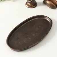 Набор фигур "Богини" на подносе, высота 16 см, цвет винтажная бронза Набор фигур "Богини" на подносе, высота 16 см, цвет винтажная бронза