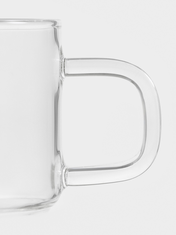 Кружка стеклянная штабелируемая "Боттом", 250 мл, 7,9х6,3 см