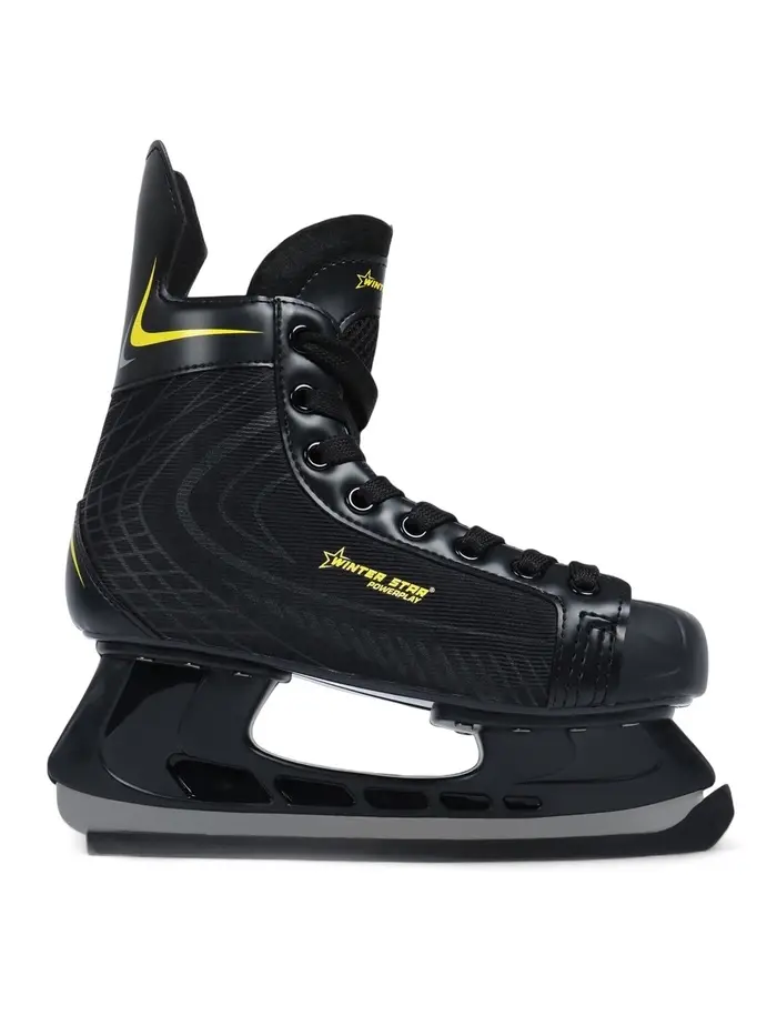 Коньки хоккейные Winter Star Powerplay Yellow, размер 46