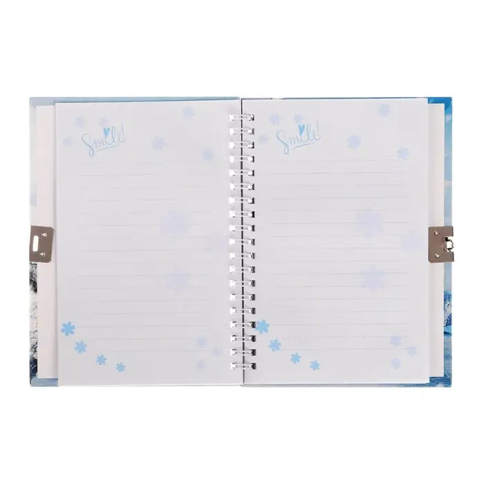 Записная книжка подарочная на замочке, А6, 45 листов, в линейку, "Танк"