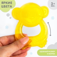 Прорезыватель охлаждающий с водой «Обезьянка», цвет МИКС, Крошка Я