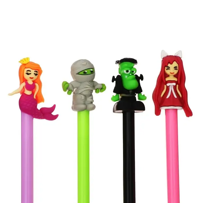 Ручка - прикол гелевая Calligrata «Сказочные герои», МИКС Ручка - прикол гелевая Calligrata «Сказочные герои», МИКС