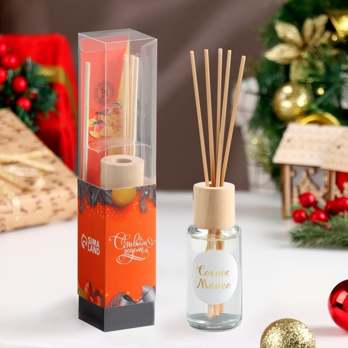 Диффузор ароматический Диффузор ароматический "Модерн", 50 мл, Сочное манго, "Богатство Аромата"