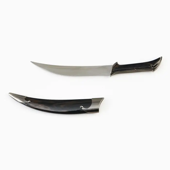 Макет оружия &laquo;Сувенирный нож. Узор&raquo;, чёрный в чехле, пластик, 28 см