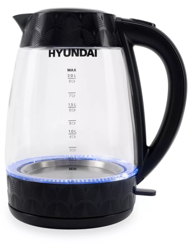 Чайник HYK-G4505 2л. 2200Вт черный