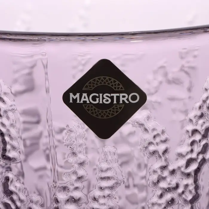 Стакан Magistro &laquo;Французская лаванда&raquo;, 300 мл, стекло, сиреневый
