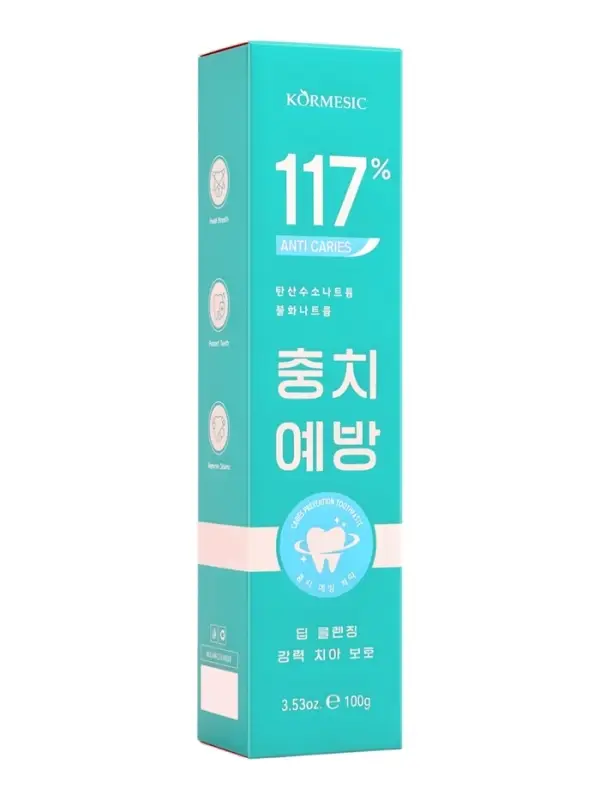 Зубная паста KORMESIC антикариес, 100 г